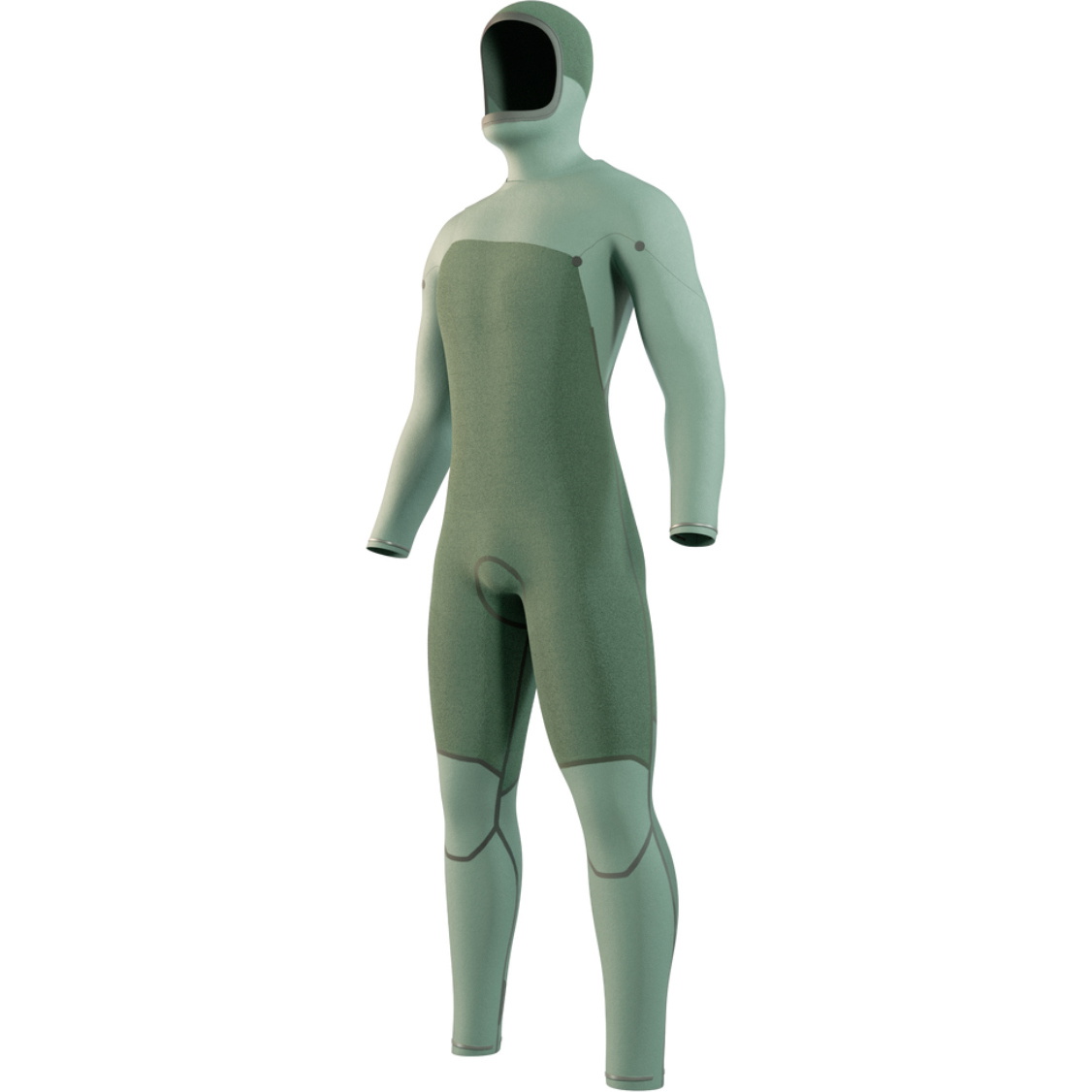 2026 Mystic Mens Motion 5/3mm Hooded Chest Zip Wetsuit 35000.250005 - Black